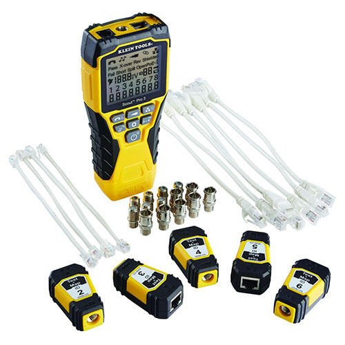 Photograph of Klein Tools Scout Pro 3 Tester with Test+Map Remote Kit - VDV501-853
