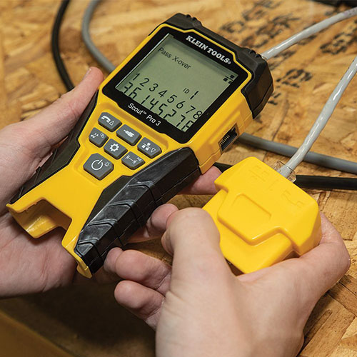 Photograph of Klein Tools Scout Pro 3 Tester with Test+Map Remote Kit - VDV501-853