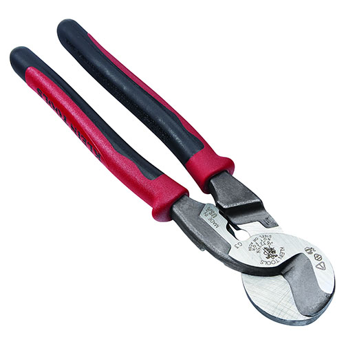  Klein Tools Journeyman High Leverage Cable Cutter with Stripping - J63225N