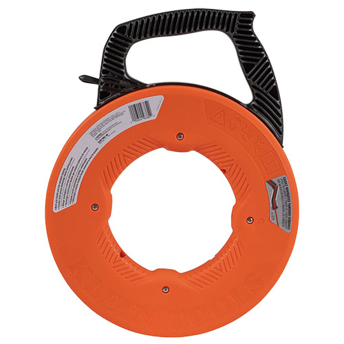Photograph of Klein Tools 50' Multi-Groove Fiberglass Fish Tape with Nylon Tip - 56382