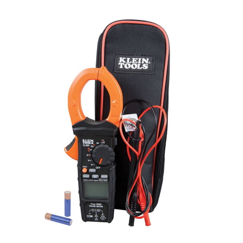 Klein Tools Digital Clamp Meter, AC Auto-Range TRMS, Low Impedance (LoZ), 2000 Amp (CL900)