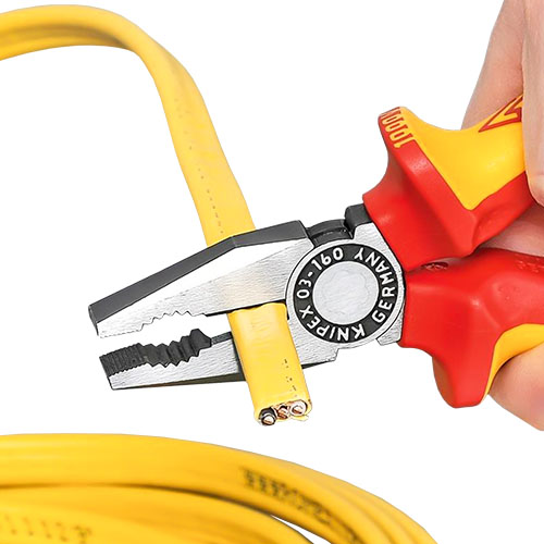 Photograph of Knipex - 6 1/4&#39;&#39; Combination Pliers - 1000V Insulated (0308160SBA)