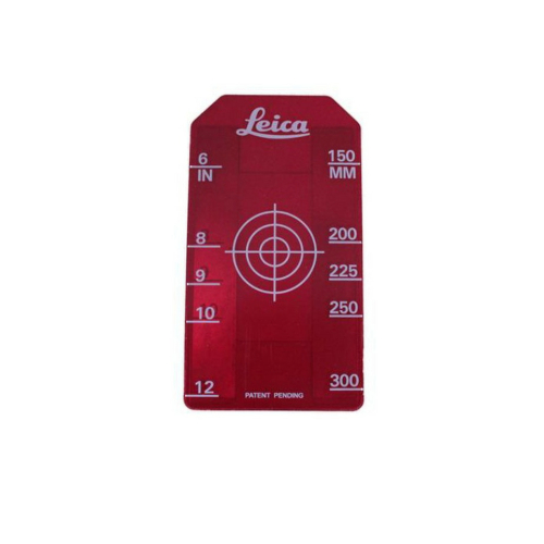 Leica Target Insert 6"-12" Red - Piper - 756088