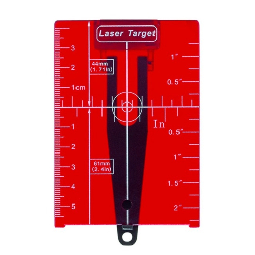 Leica Lino Target Plate - Red - 758831