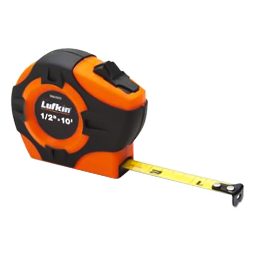 Lufkin P1000 Series 25 ft x 1 in Power Tape, Hi-Viz Orange - 182-PHV1425N