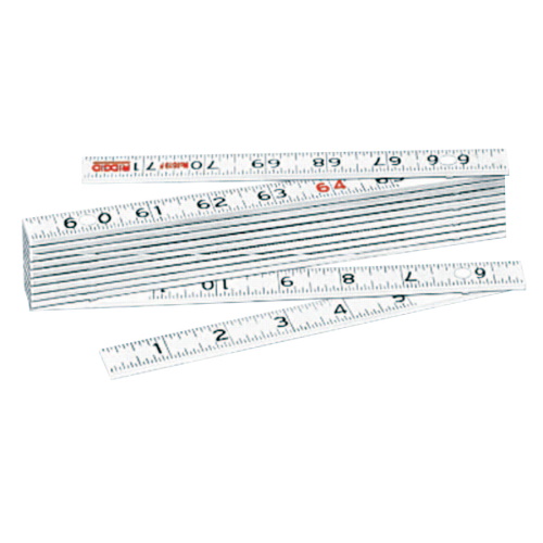 Ridgid Fiberglass Folding Ruler 6 Feet Inside-Reading 73370 (632-73370)