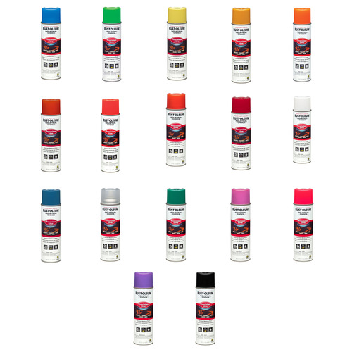 Rust-Oleum M1800 Water-Based Precision Line Marking Paint (Single Can) - (17 Colors Available)