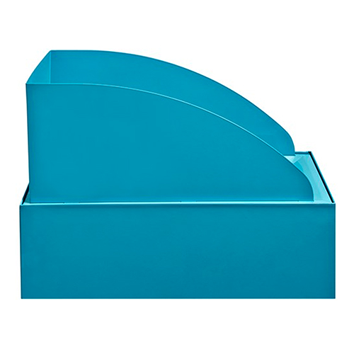 Photograph of the Safco Mixx Recycling Center - Topper Lid - (3 Colors Available)