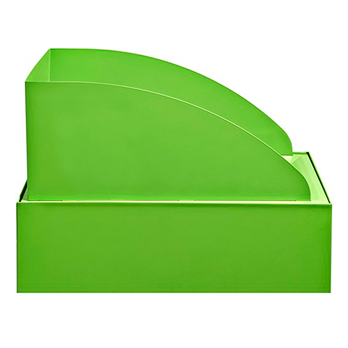 Photograph of the Safco Mixx Recycling Center - Topper Lid - (3 Colors Available) 