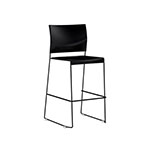 Safco Currant Bistro Height Stack Chair - Set of 2 - (3 Colors Available) ET11181