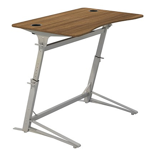 Photograph of the Safco Verve Standing Desk - (2 Colors Available) is designed to help encourage more movement during the workday.