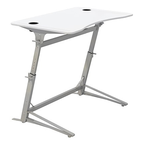 Photograph of the Safco Verve Standing Desk - (2 Colors Available) is designed to help encourage more movement during the workday.