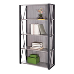 Safco Mood Bookcase - 1903GR ET11235