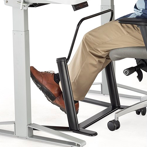 Safco Dynamic Footrest with Swing Bar 2134BL EngineerSupply