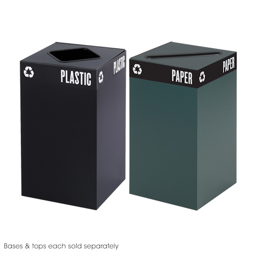  Safco Public Square Base, 25-Gallon - (2 Colors Available) 2981