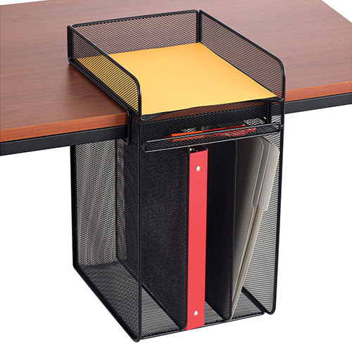  Safco Onyx Vertical Hanging Storage, Black - 3241BL