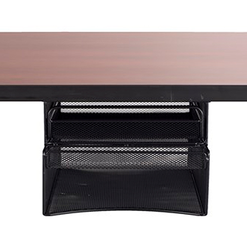 Photograph of the  Safco Onyx Mountable Hanging Storage, Black - 3244BL  