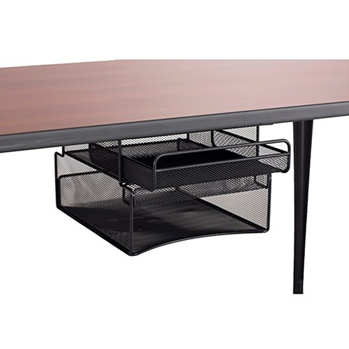 Photograph of the Safco Onyx Mountable Hanging Storage, Black - 3244BL