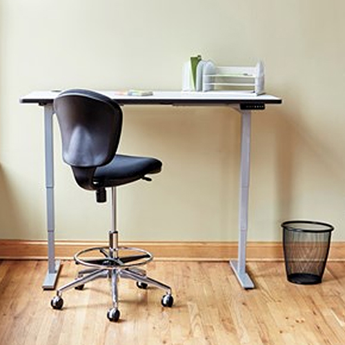 Photograph of the Safco Onyx 3 Horizontal/3 Upright Sections - (3 Colors Available) durable steel mesh design aids in office supply organization and file storage.