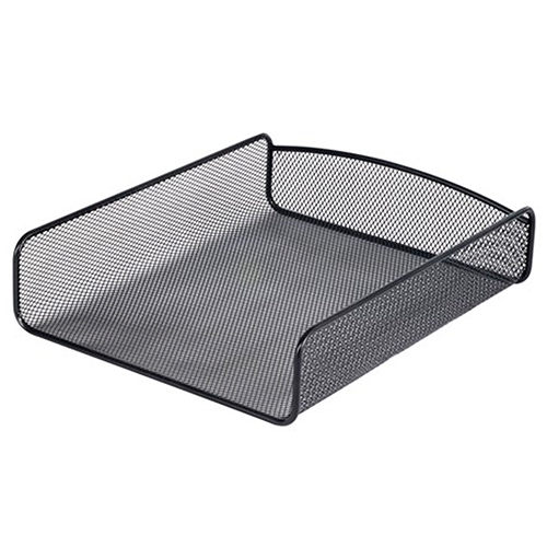  Safco Onyx Single Tray (Qty. 6), Black - 3272BL