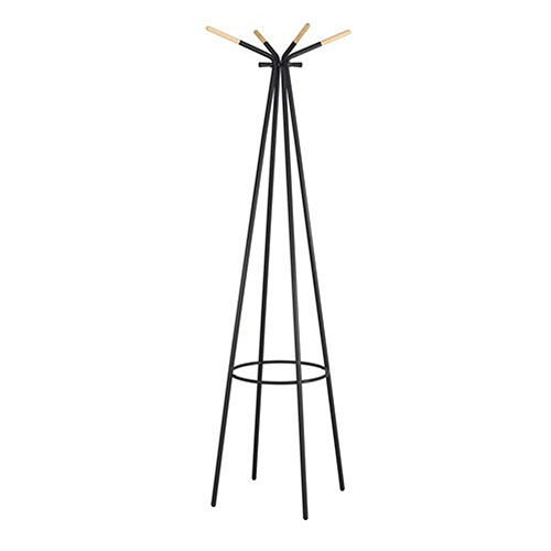 Photograph of the Safco Family Coat Rack - (black), safco family coat rack, family coat rack, family rack, family coat, coat rack, rack, coat, black rack, charcoal rack, white rack, black
