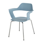 Safco Bandi Shell Stack Chair - 2 Pack - (4 Colors Available) 4275 ET11462