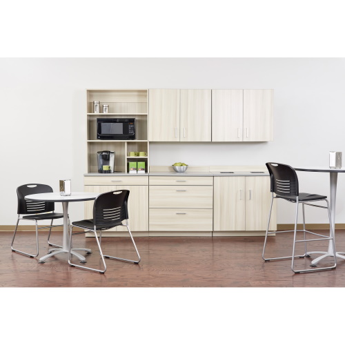 Photograph of the Safco Vy Sled Base Chair - 2 Pack - (3 Colors Available) 4292