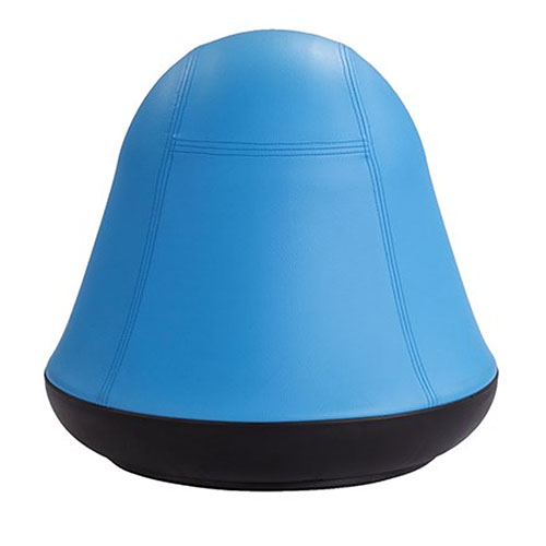 Photograph of the Safco Runtz Swivel Ball Chair - (4 Colors Available) allow for more active fidgeting throughout the day. The 360&#176; swivel base with active, user-controlled movement; designed to help support better posture and balance.