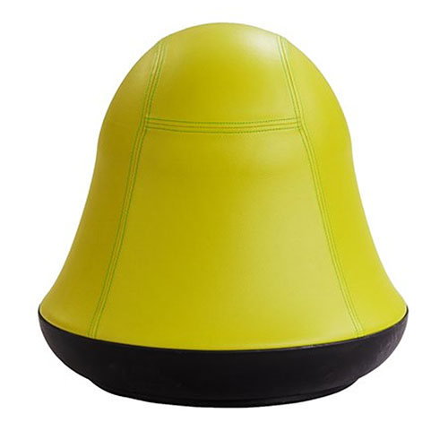 Photograph of the Safco Runtz Swivel Ball Chair - (4 Colors Available) allow for more active fidgeting throughout the day. The 360&#176; swivel base with active, user-controlled movement; designed to help support better posture and balance.