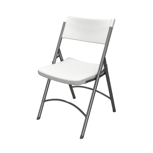 Photograph of the  Safco Event Folding Chair 5000 Series has a contoured, durable polyethylene seat and back.