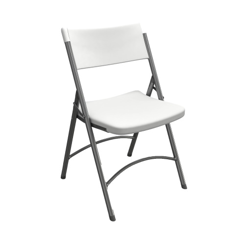  Safco Event Folding Chair 5000 Series, 18 1/2&quot;W x 21 1/2&quot;D x 33 1/4&quot;H, Seat 18&quot;H - 4 Pack - 5000FCWTDG