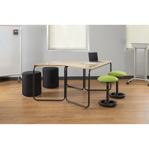 Photograph of the Safco Swivel Keg, Black - 5050BL