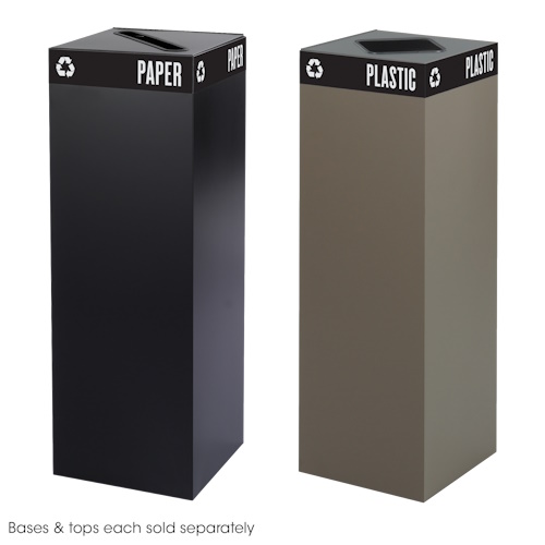  Safco Public Square Base, 42-Gallon - (2 Colors Available)