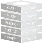 Safco Square-Fecta Lid, Silver - (5 Options Available) ET11497