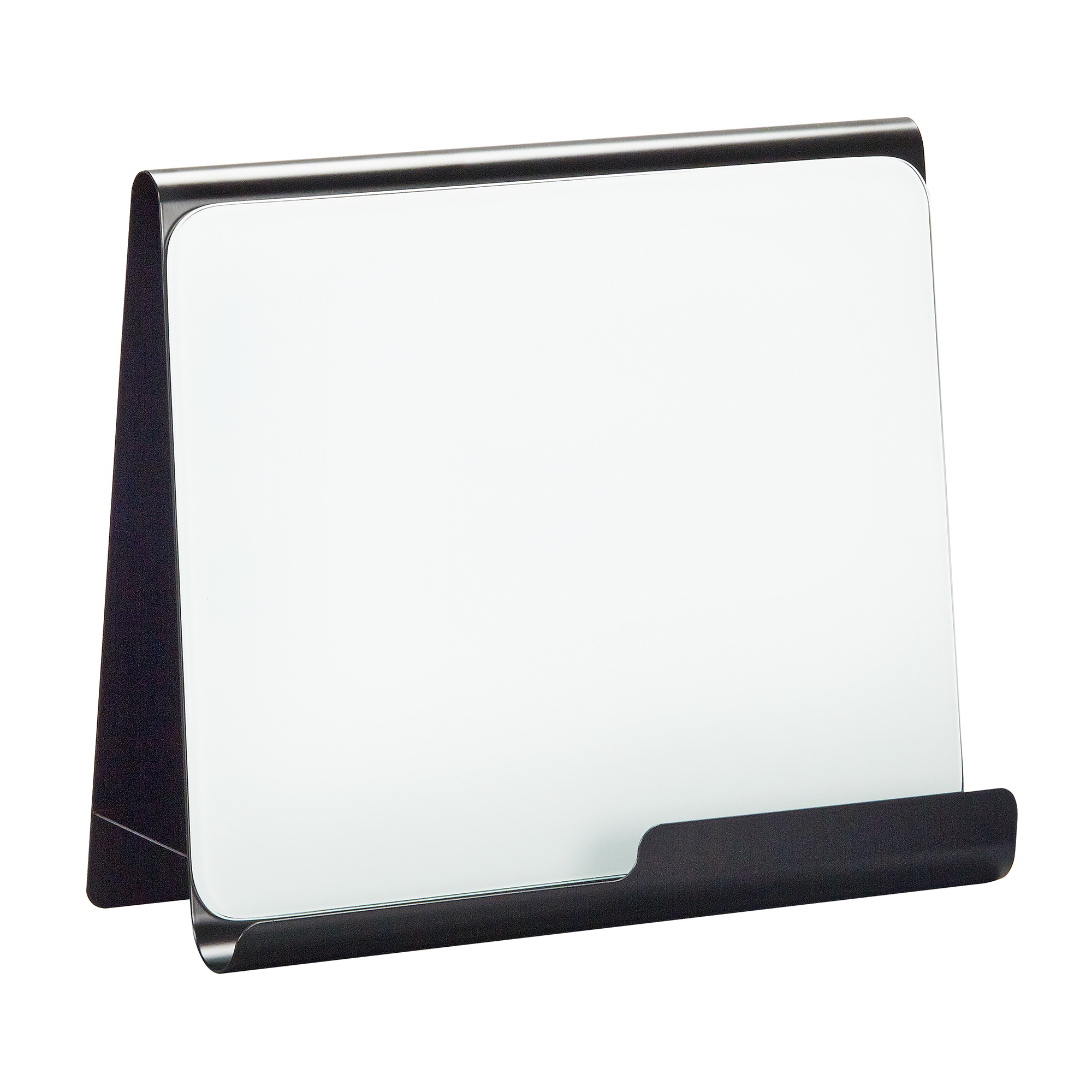 Photograph of the Safco Wave Desk Accessory, Desktop Whiteboard &amp; Magnetic Document Stand - (2 Colors Available)