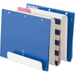 Safco Wave Desk Accessory, Desktop File Rack with 4 Upright Sections - (2 Colors Available) ET11499