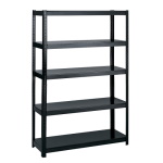 Safco 48" Wide 24" Deep Boltless Shelving, Black - 5244BL ET11515