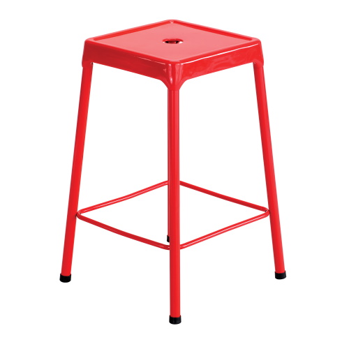 Photograph of the Safco Steel Counter Stool - (4 Colors Available)