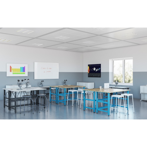 Photograph of the Safco Steel Counter Stool - (4 Colors Available)