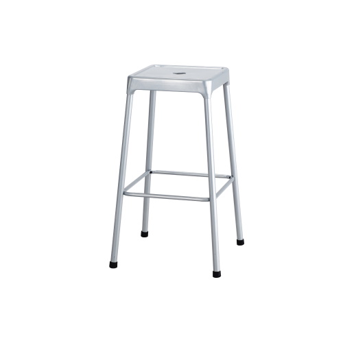 Photograph of the Safco Steel Bar Stool - (Silver) 6606