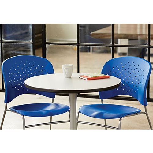 Photograph of Safco Reve Bistro-Height Chair Round Back - (4 Colors Available) 6806 