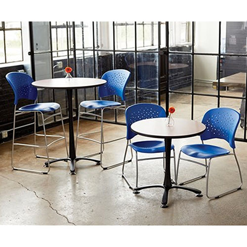 Safco Reve Bistro-Height Chair Round Back - (4 Colors Available) 6806