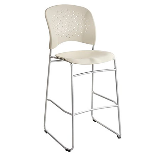 Photograph of Safco Reve Bistro-Height Chair Round Back - (Latte) 6806LT