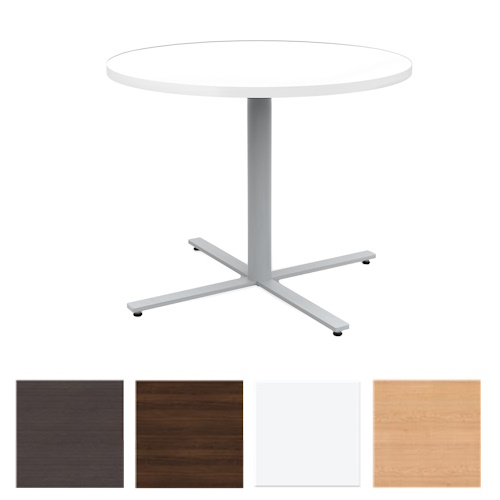 Safco Jurni 36" x 29" Cafe Table with Round Top - (4 Colors Available)