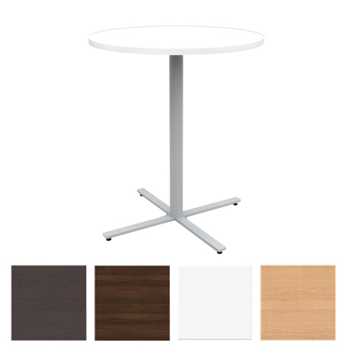 Safco Jurni 36" x 42" Bistro Table with Round Top - (4 Colors Available)