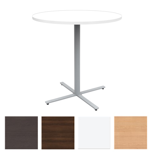 Safco Jurni 42" x 42" Bistro Table with Round Top - (4 Colors Available)