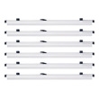 Safco 24" Hanging Clamps for 24" x 36" Sheets 50026 (Carton of 6 Clamps) ES109