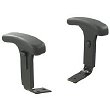Safco T-Pad Arms for Uber Chair 3496BL (Black) ES1769