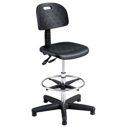 Safco Soft Tough Black Economy Industrial Drafting Chair 
