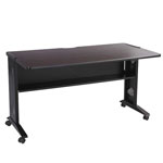 Safco 54"W Reversible Top Mobile Desk 1933 ES1879